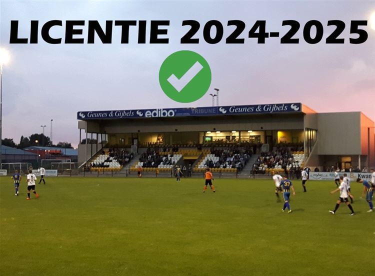 Pelt heeft licentie voor 2024-2025 te pakken