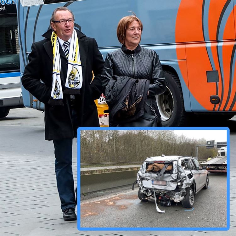 Zwaar verkeersongeval voorzitter Jan Winters