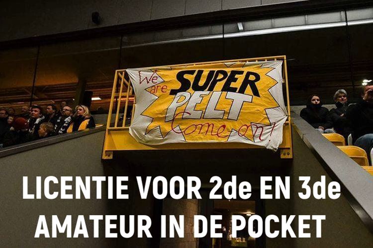 Pelt heeft licentie voor 2de en 3de amateur beet